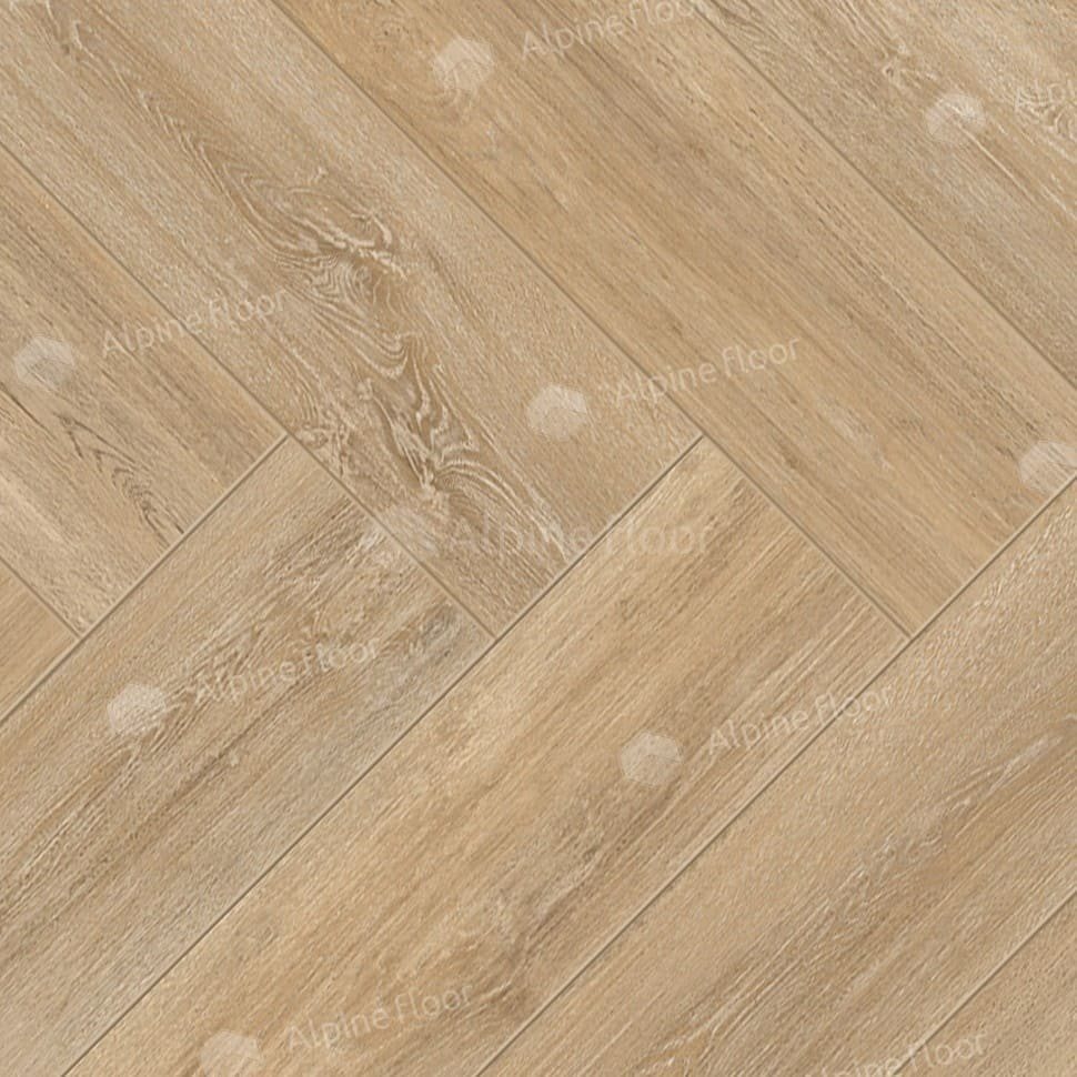 Ламинат "Alpine Floor" Herringbone Дуб Фландрия (606*101*8 мм) — купить в Самаре