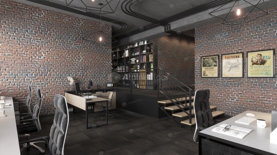 Виниловая плитка "Alpine Floor" Light Stone Ларнака (608*303*2,5 мм) — купить в Самаре