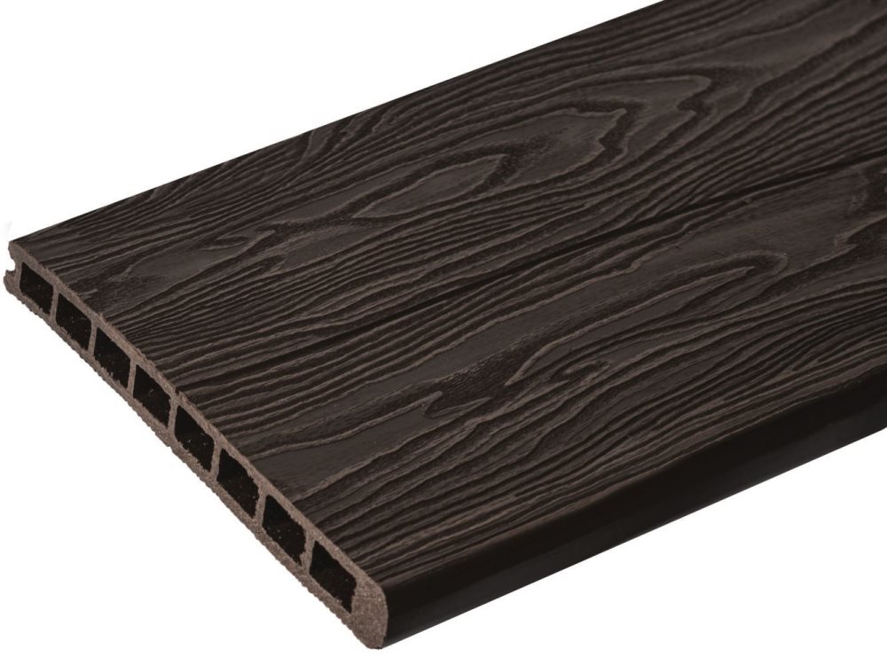 Изображение Террасная доска венге TalverWood 150*25*мм, 3D+вельвет брашинг Картинка Террасная доска венге TalverWood 150*25*мм, 3D+вельвет брашинг