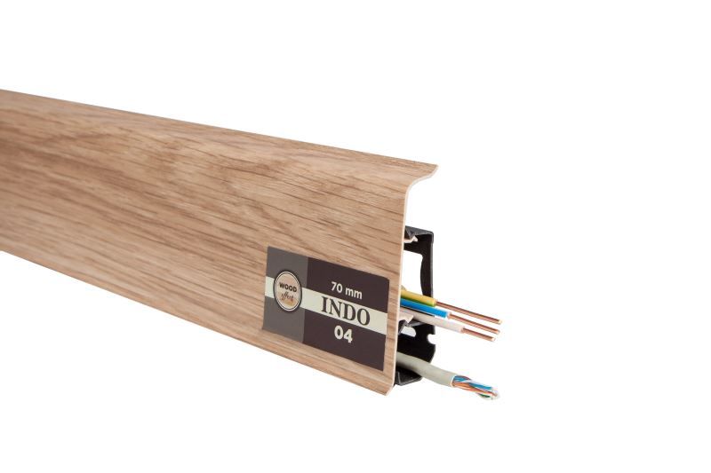 Плинтус "Arbiton" Indo Дуб Лингбург (2500*26*70 мм) — купить в Самаре