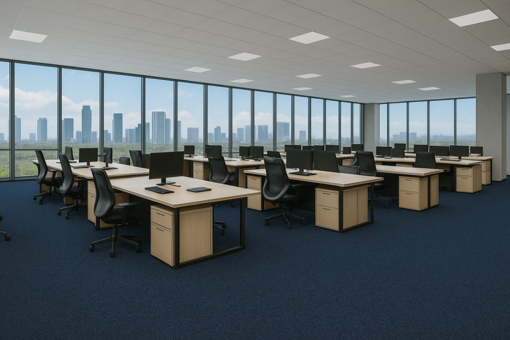 Ковролин Haima «Wilkins» Atom Blue 05 (3,66 м) — купить в Самаре