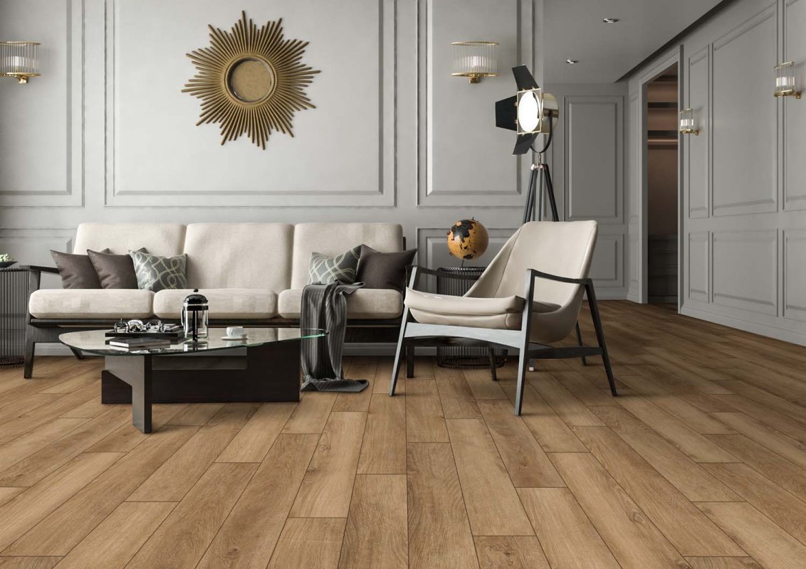 SPC ламинат  "Aberhof" Riverdale (1200*180*5 мм) — купить в Самаре