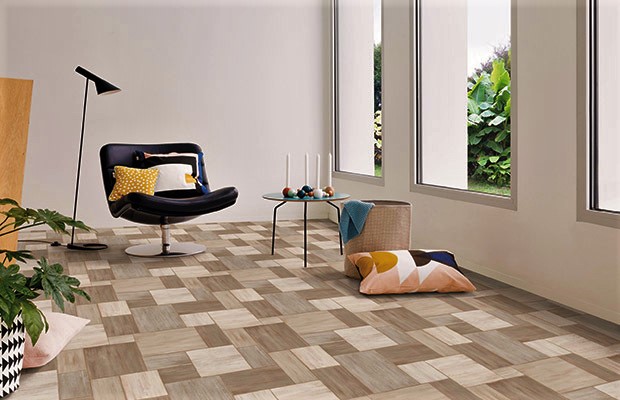 Линолеум полукоммерческий "IVC" Greenline Landscape 542 (3м) — купить в Самаре