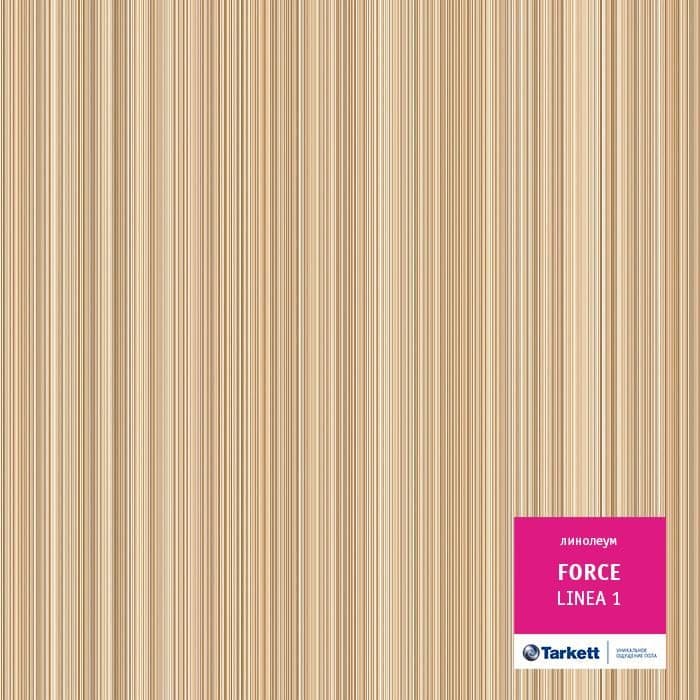 Линолеум полукоммерческий "Tarkett" Force Linea 1 (3м) — купить в Самаре