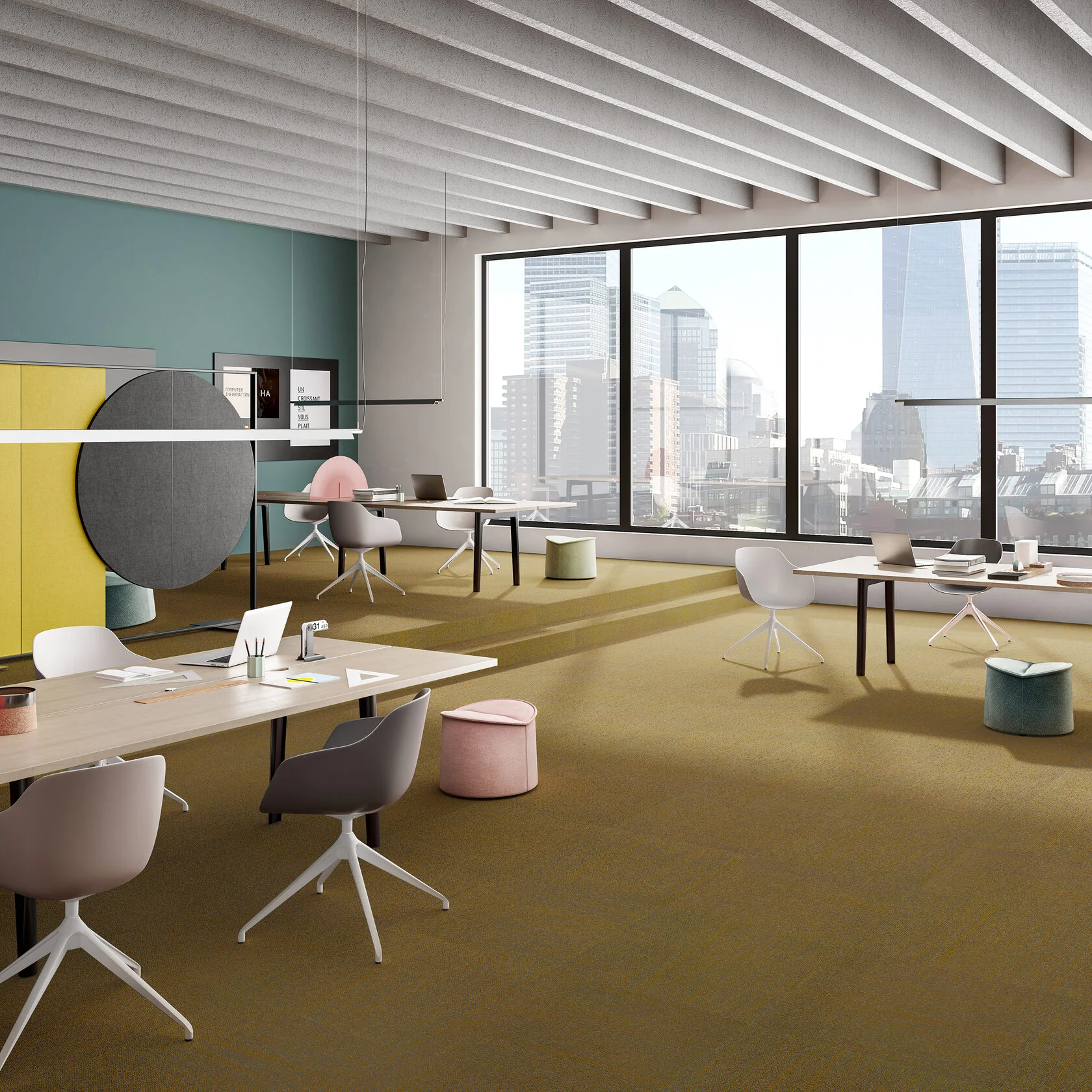 Ковровая плитка Marvel Tile 97 (500*500*6 мм) — купить в Самаре