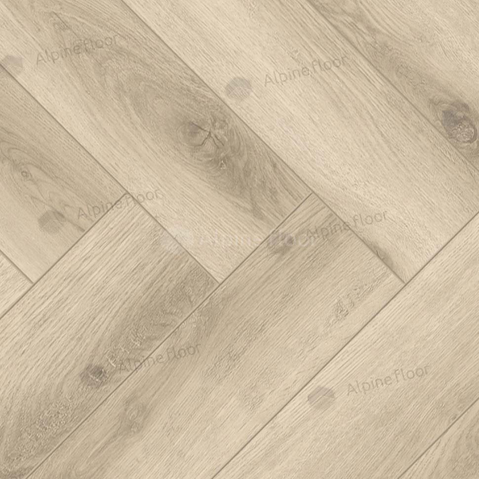 Ламинат "Alpine Floor" Herringbone Дуб Орлеан (606*101*8 мм) — купить в Самаре