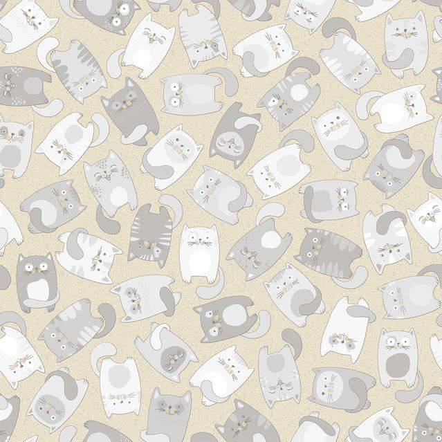 Линолеум бытовой "Синтерос" Комфорт Kitty 1 (3,5м) — купить в Самаре