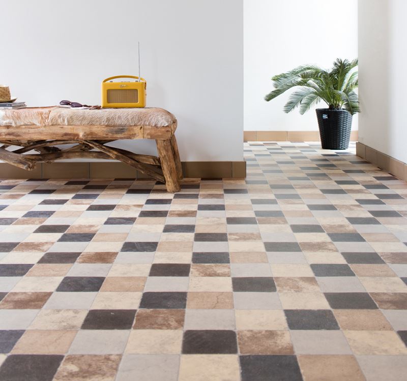 Линолеум бытовой "IVC" Bingo Pietra 596 (3м) — купить в Самаре