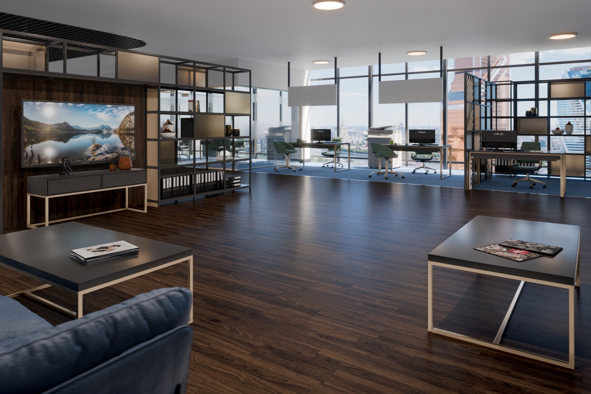 Инженерный паркет «Damy Floor» Каштановый — купить в Самаре