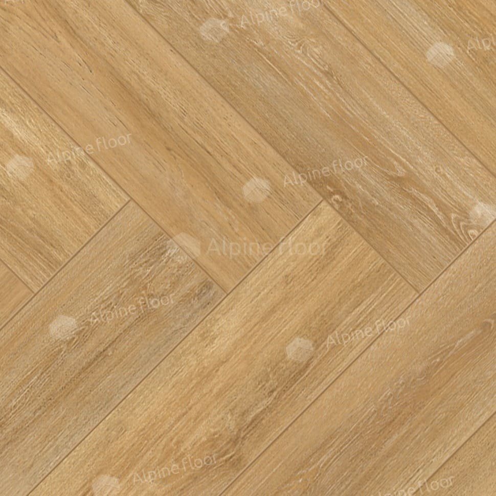 Ламинат "Alpine Floor" Herringbone Дуб Тулуза (606*101*8 мм) — купить в Самаре