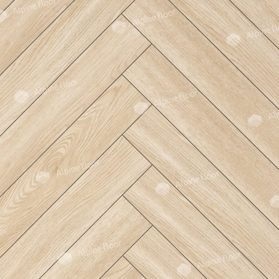 Ламинат "Alpine Floor" Herringbone 12 Дуб Эльба (600*100*12 мм) — купить в Самаре