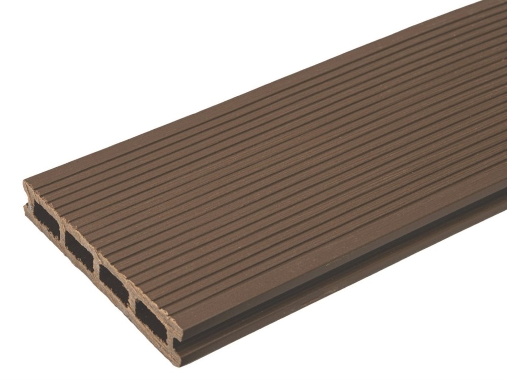 Террасная доска орех TalverWood 150*25мм, 3 D+вельвет брашинг — купить в Самаре