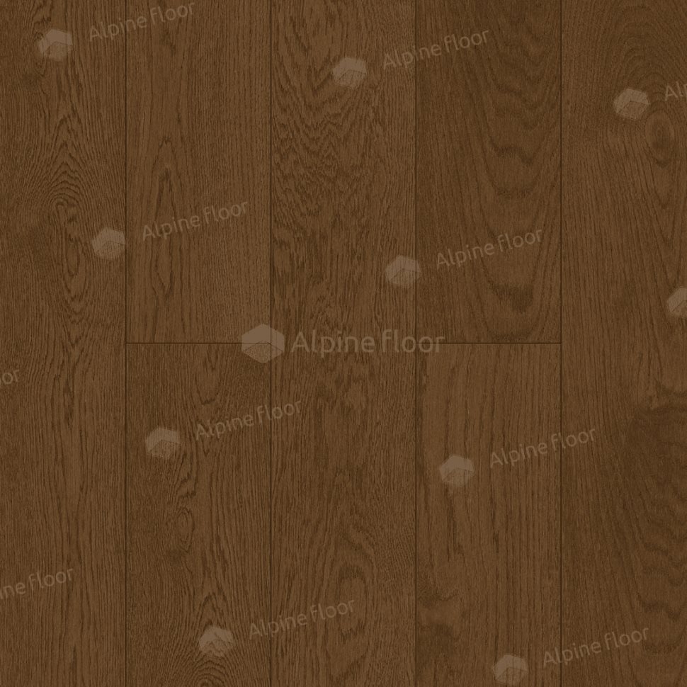 Картинка Инженерная доска "Alpine Floor" Villa Дуб Мокко (400-1200*165*12 мм)