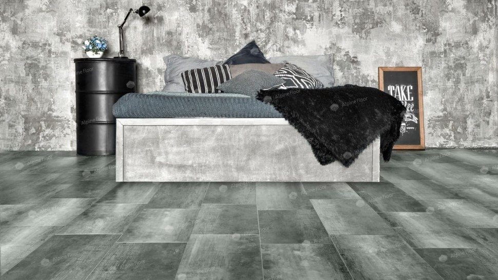 Виниловая плитка "Alpine Floor" Light Stone Корнуолл (608*303*2,5 мм) — купить в Самаре