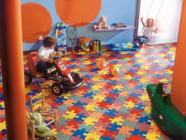 Линолеум бытовой "IVC" Neo Puzzle 50 (3,5м) — купить в Самаре