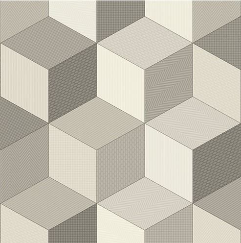 Линолеум бытовой "IVC" Bingo Cubes 83 (3м) — купить в Самаре