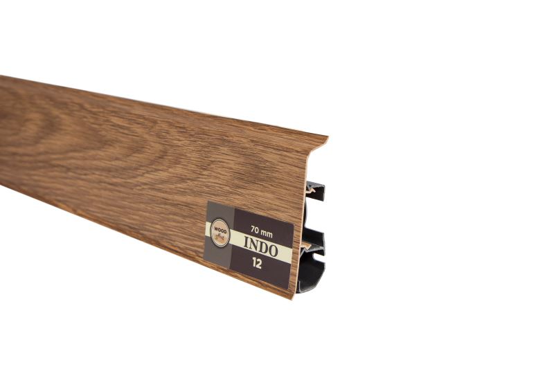 Плинтус "Arbiton" Indo Дуб Темный (2500*26*70 мм) — купить в Самаре