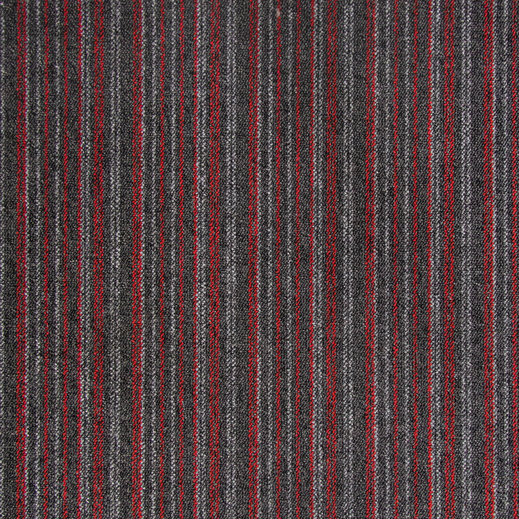 Ковровая плитка "Bonkeel" Space Strip Red (500*500*5,9 мм) — купить в Самаре