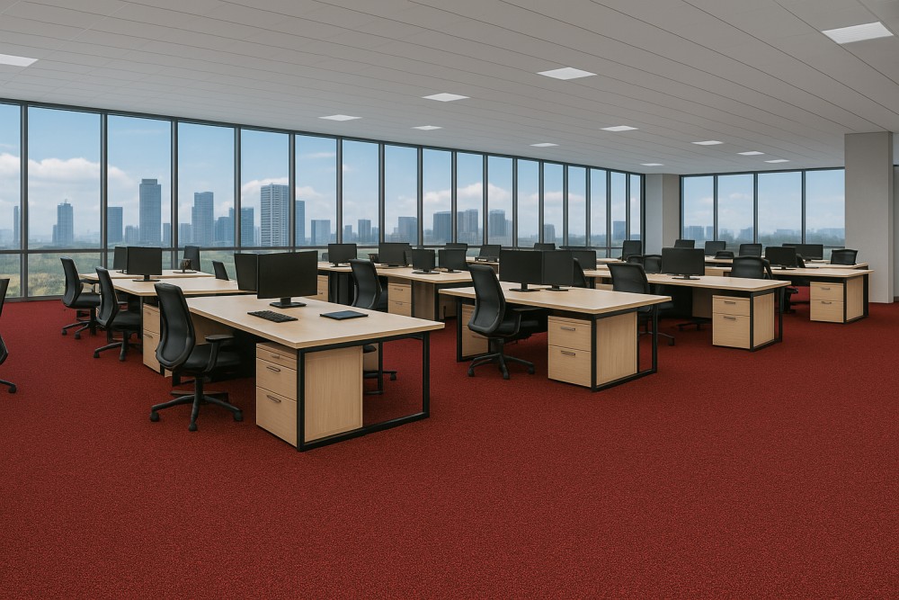 Ковролин Haima «Wilkins» Atom Red 10 (3,66 м) — купить в Самаре