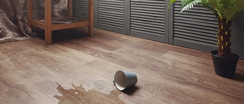 Кварцвиниловая плитка "Aquafloor" AF6033 Glue (1219,2*177,8*2 мм) — купить в Самаре