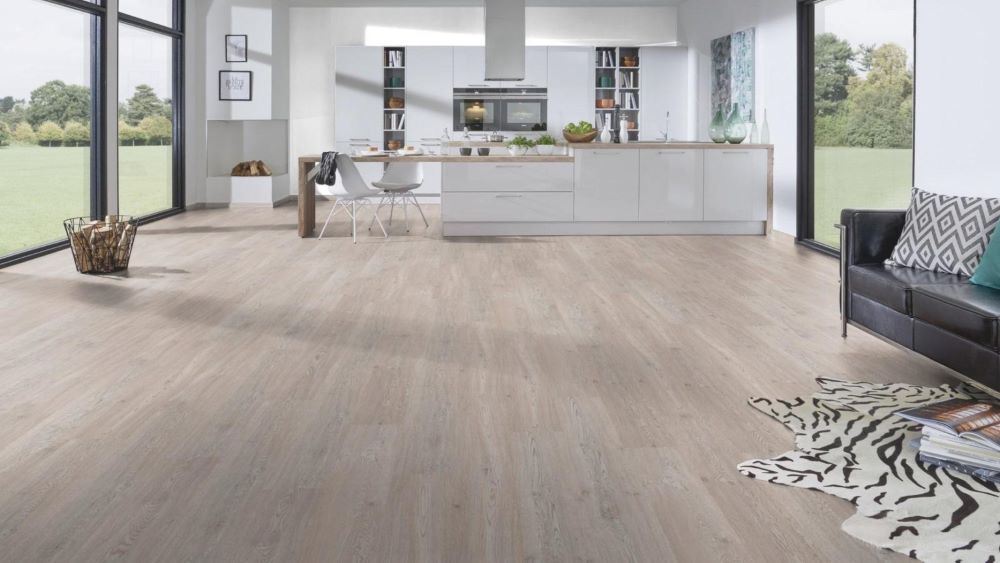 Ламинат Дуб Белый Масляный 33 класс "Krono original" Forte Classic 5552 oak (1285*192*8 мм) — купить в Самаре