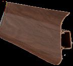 Плинтус "Идеал" пластиковый Комфорт Ясень серый (2500*22*55 мм) — купить в Самаре