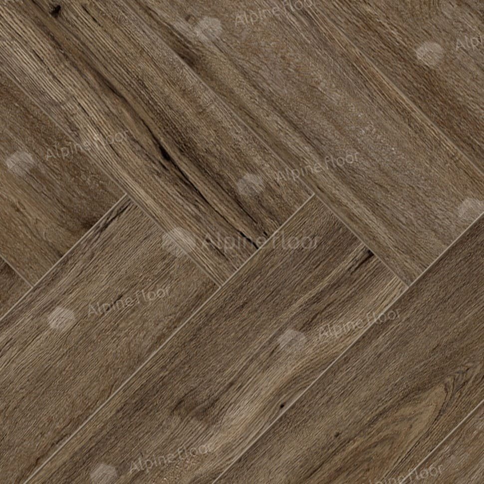 Ламинат "Alpine Floor" Herringbone Дуб Бордо (606*101*8 мм) — купить в Самаре