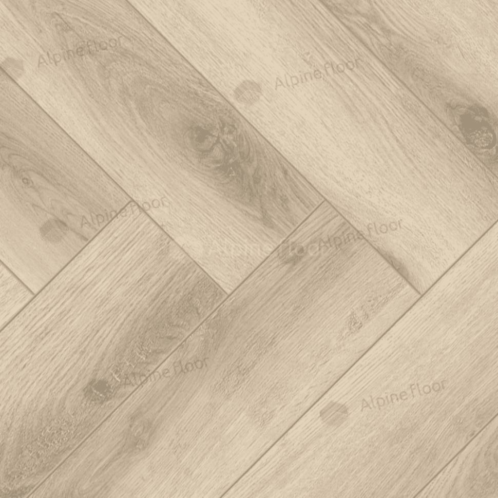 Ламинат "Alpine Floor" Herringbone 12 PRO Дуб Орлеан (606*101*12 мм) — купить в Самаре