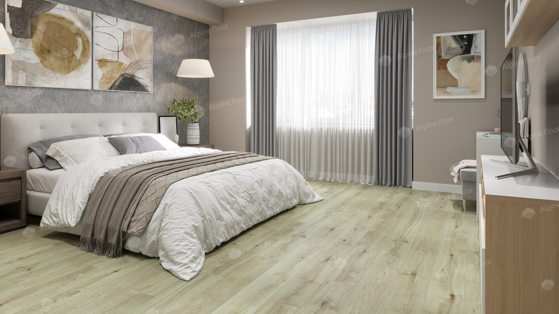 Ламинат "Alpine Floor" Дуб Венеция (1285*192*8 мм) — купить в Самаре