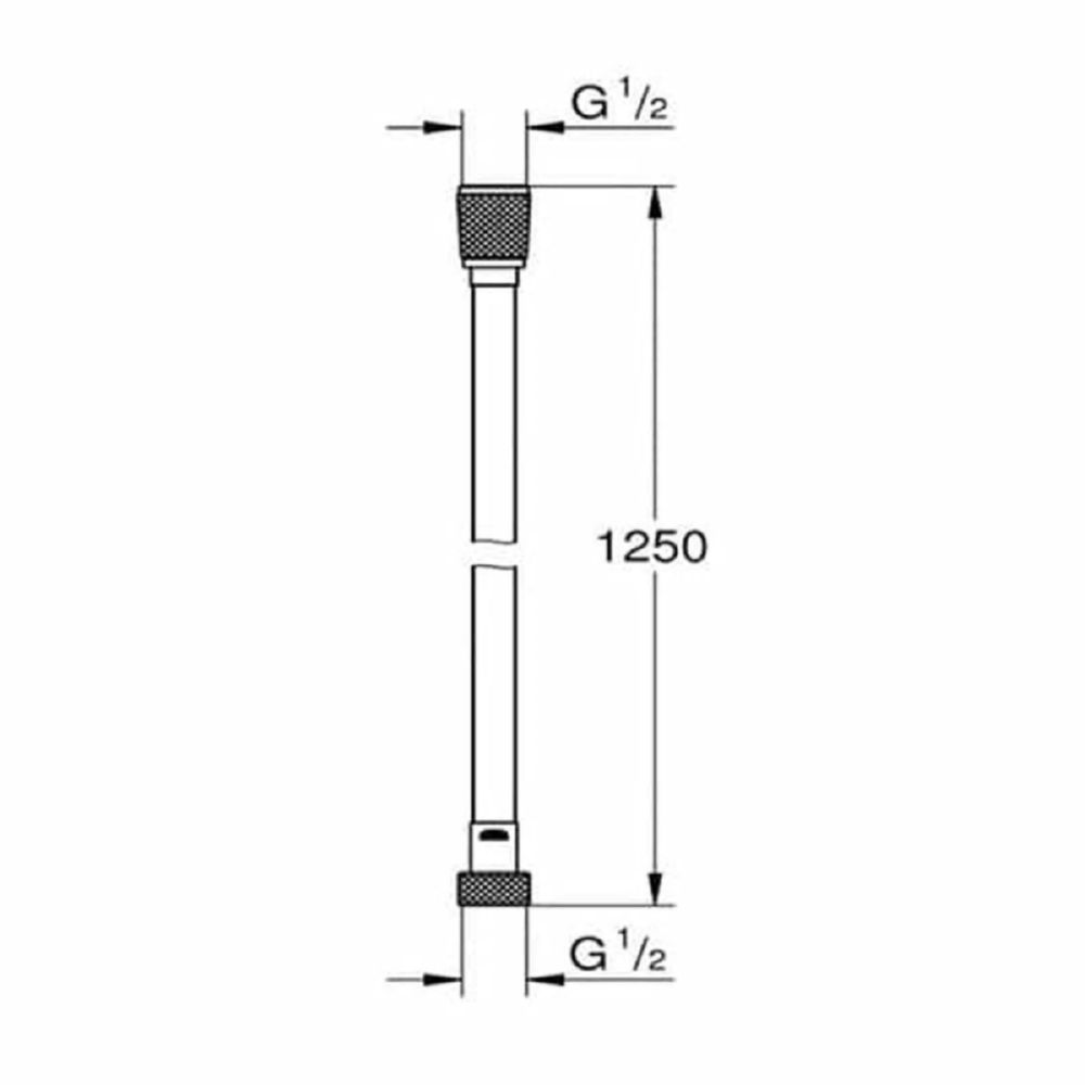 Изображение Душевой шланг Grohe Silverflex Longlife 26335000 Картинка Душевой шланг Grohe Silverflex Longlife 26335000