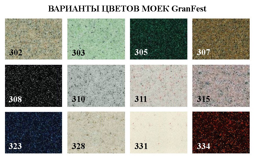 Изображение Мойка мраморная "Granfest" GR-S850L Картинка Мойка мраморная "Granfest" GR-S850L