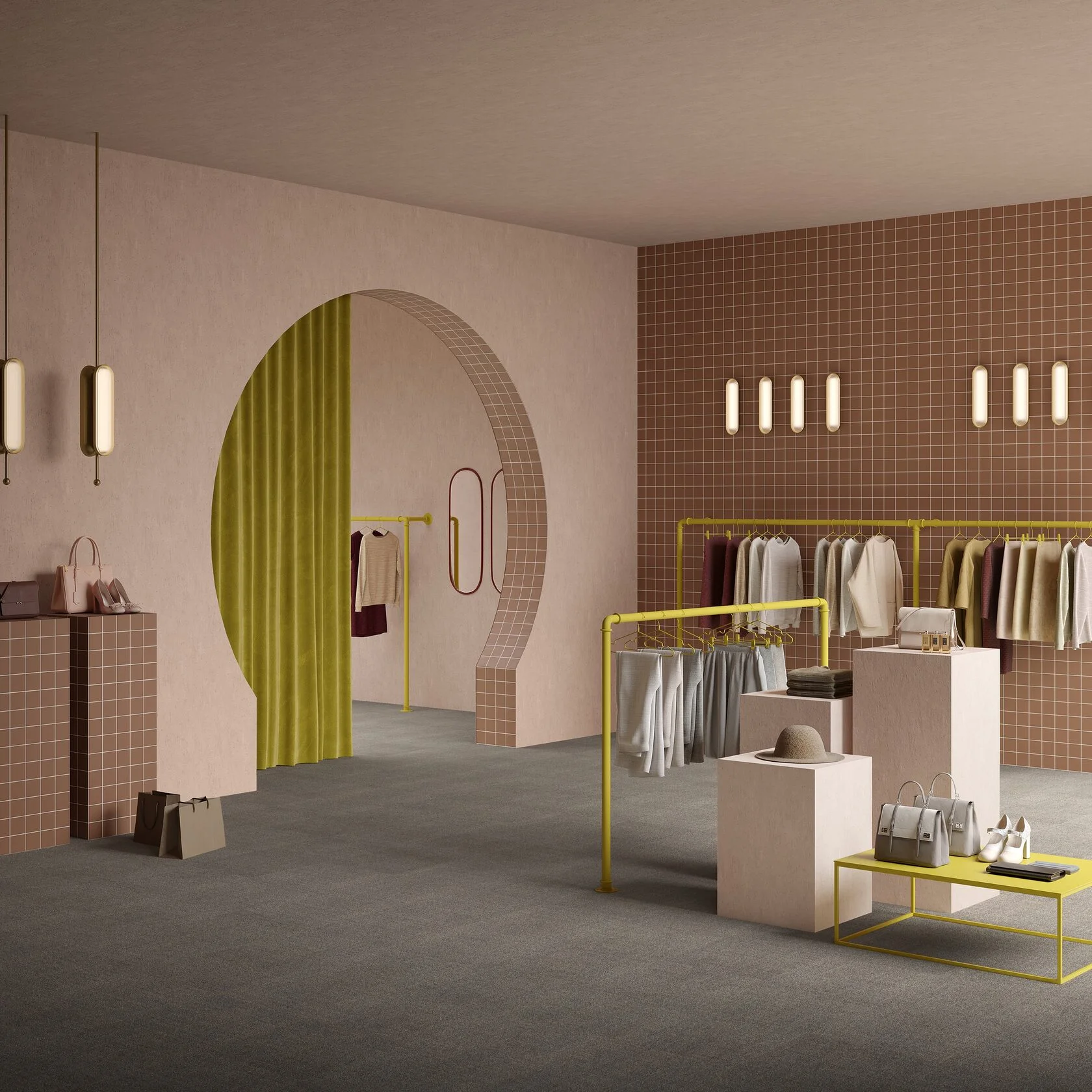 Ковровая плитка Mantra Tile 29 (500*500*6 мм) — купить в Самаре