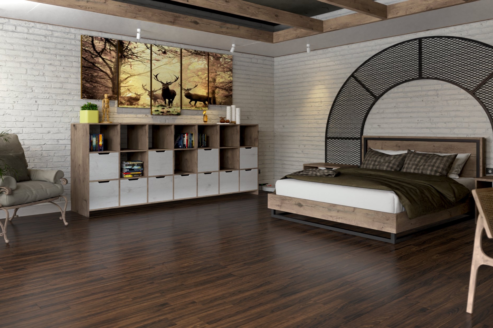 Инженерный паркет «Damy Floor» Каштановый — купить в Самаре