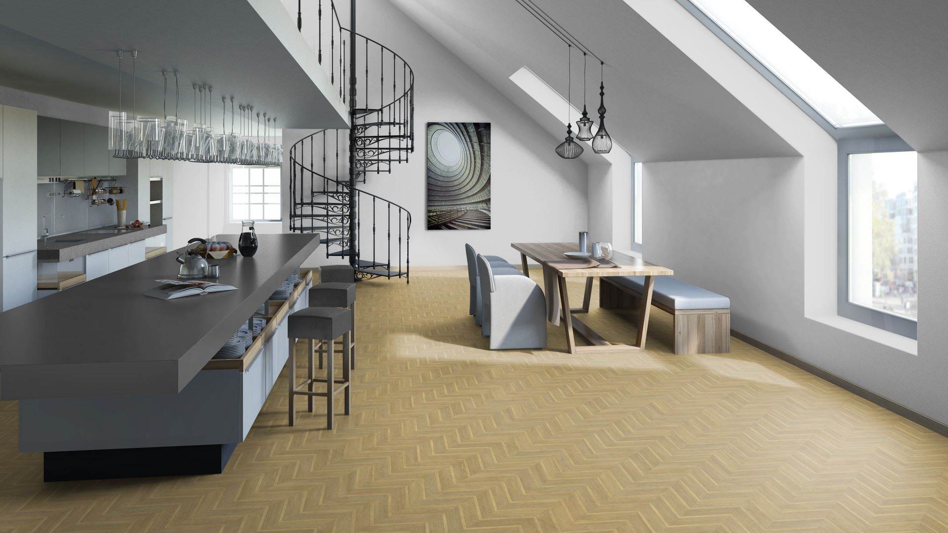 Линолеум полукоммерческий "Tarkett" Idylle Nova Cascad 2 (4м) — купить в Самаре