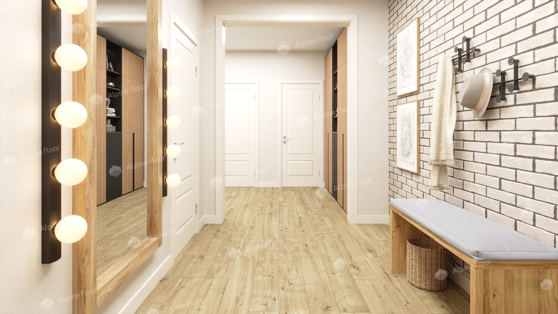 Ламинат "Alpine Floor" Дуб Эмпуриабрава (1285*192*8 мм) — купить в Самаре