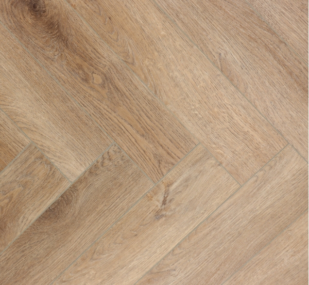 Виниловый ламинат SPC "Cronafloor" Herringbone Дуб Монпелье (640*128*4,5 мм) — купить в Самаре