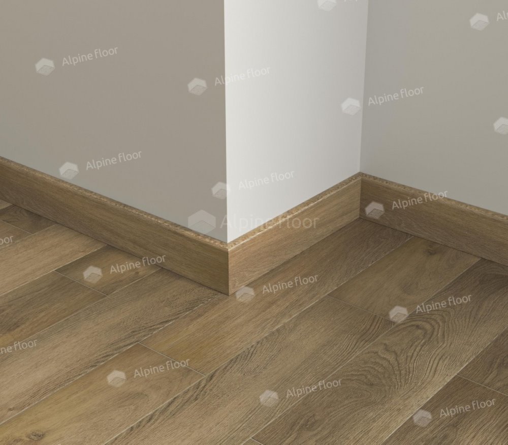 Напольный плинтус Parquet Light Дуб Насыщенный SK 13-7 (2200*12,5*80 мм) — купить в Самаре