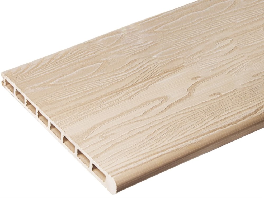Изображение Ступень TalverWood 313*25*4000мм, сл.кость, 3D Картинка Ступень TalverWood 313*25*4000мм, сл.кость, 3D