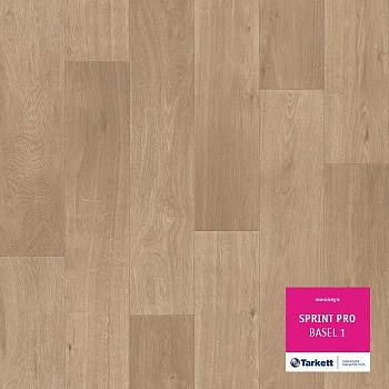 Линолеум полукоммерческий "Tarkett" Sprint Pro Basel 1 (3м) — фото и характеристики